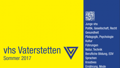 Die neuen Kurse Sommer 2017 sind online