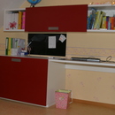 Schreibtischanlage in Kinderzimmer