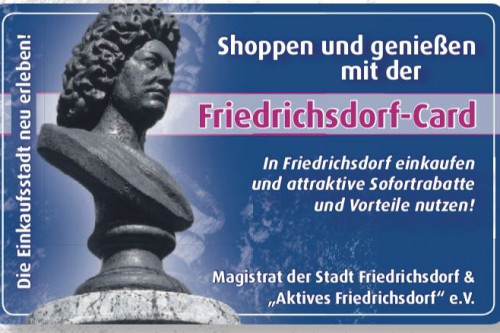 Shoppen und genieen: die Friedrichsdorf-Card