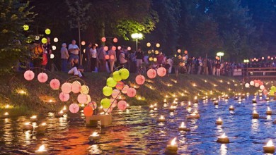 Groes Lichterfest im Kurpark