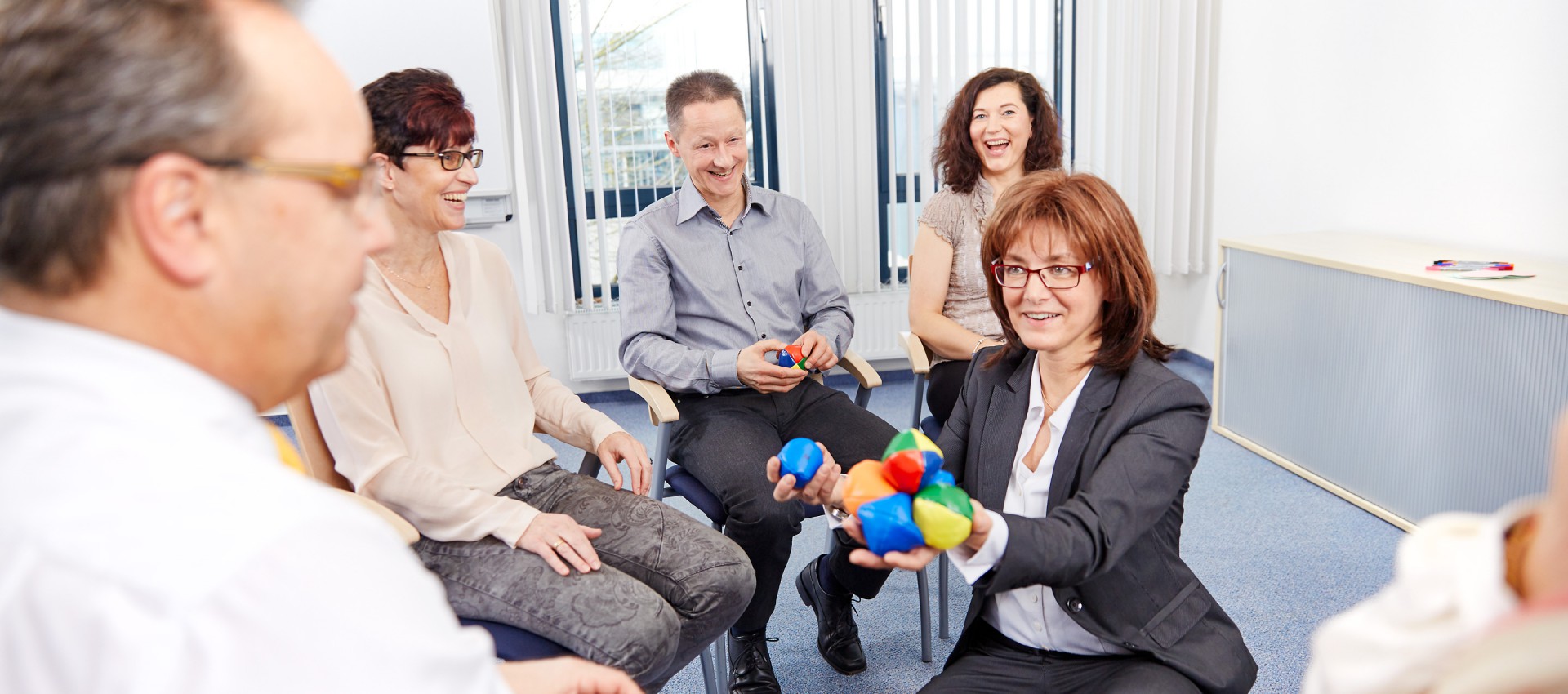 Fokus auf Fhrung, Vertrieb, Zusammenarbeit.